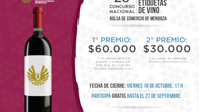 imagen Se reciben propuestas para el concurso nacional de etiquetas de vino 2019