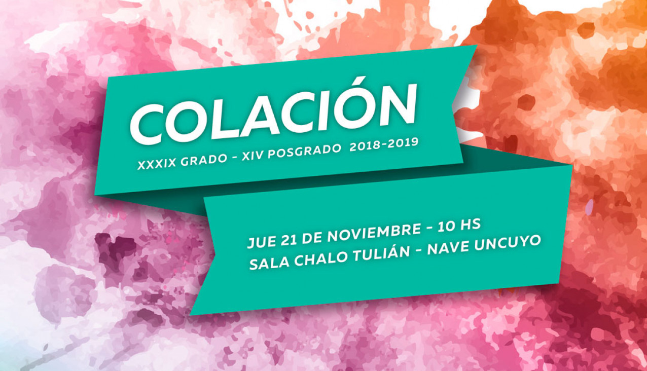 imagen La FAD invita al acto de colación 2018- 2019