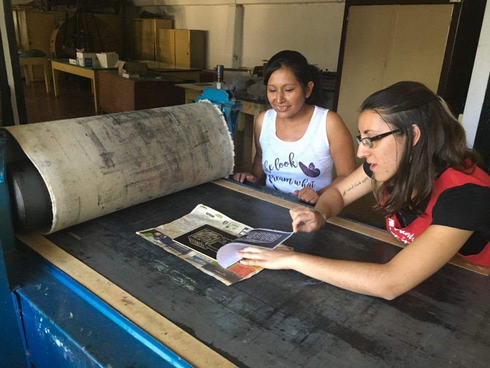 imagen Estudiantes del Ciclo de Formación Básica en Artes Visuales visitaron la Facultad