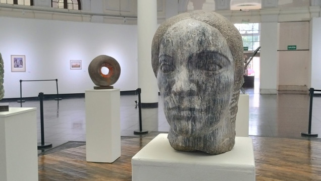 imagen Muestra de arte exhibe obras de colección de Bienes Artístico Culturales de la FAD