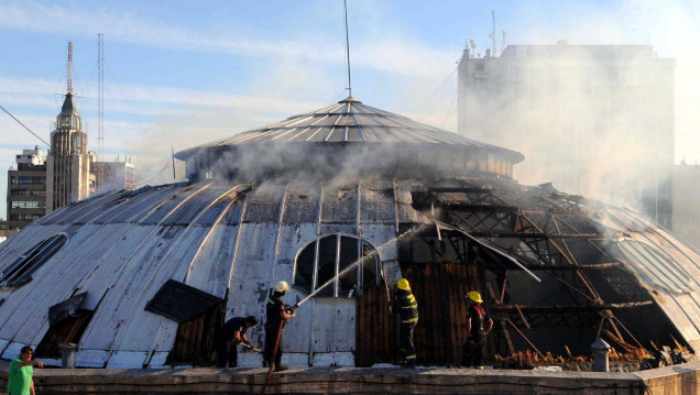 imagen La Facultad, consternada tras el incendio de la cúpula del ECA