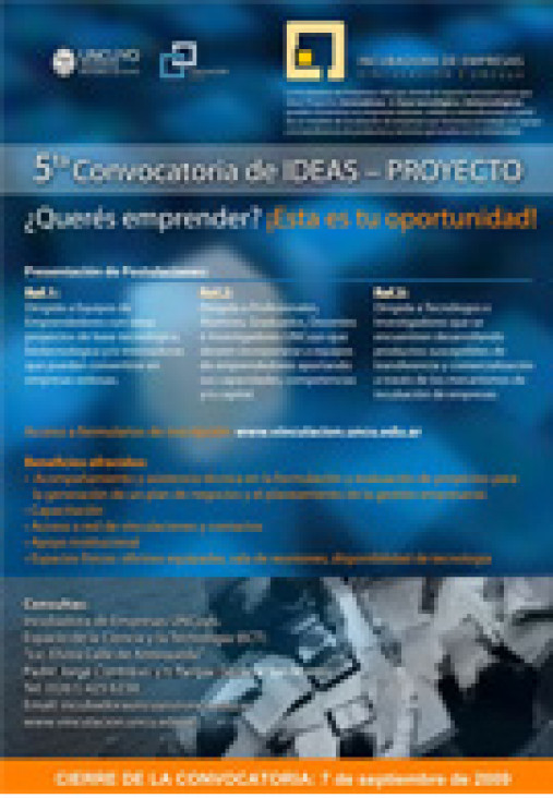 imagen V Convocatoria de Ideas