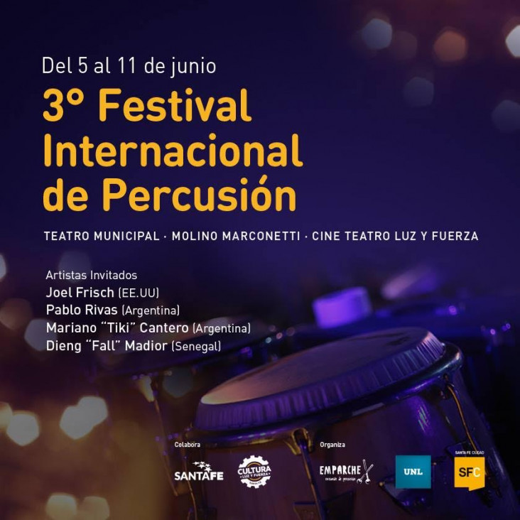 imagen Comienza el Tercer Festival Internacional de Percusión