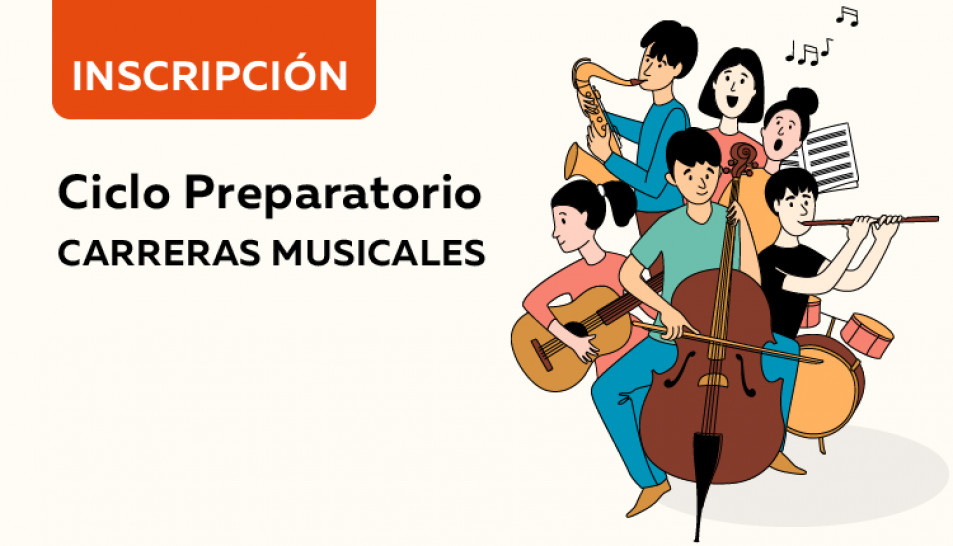 imagen Continúa la inscripción para formación musical destinada a niños, niñas y adolescentes