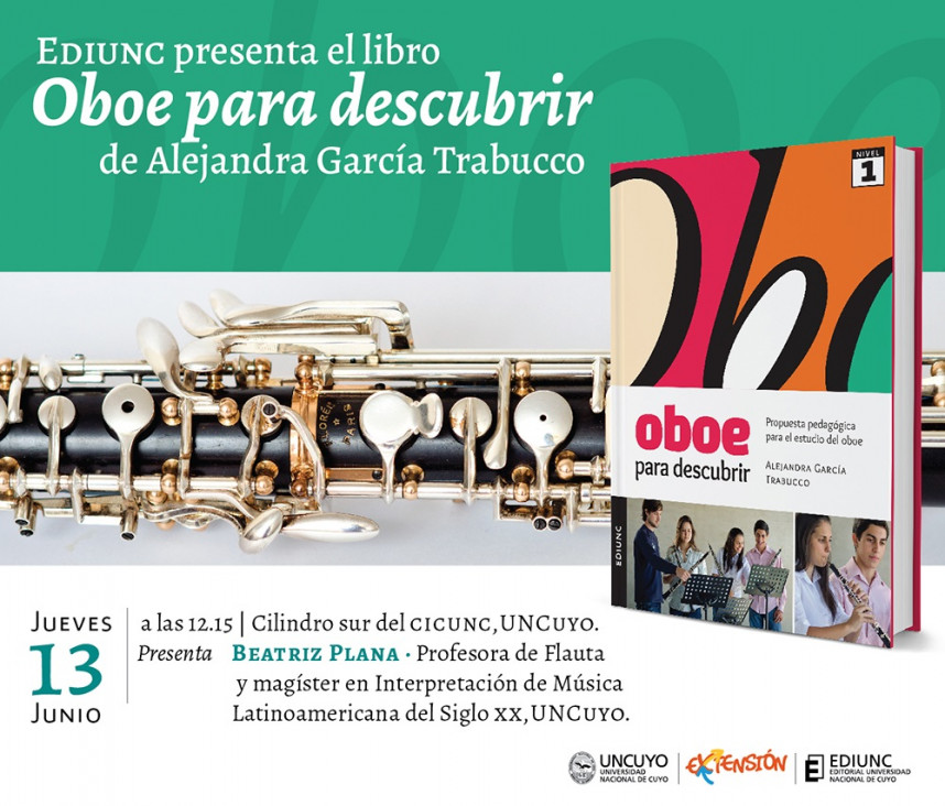 imagen Presentación del libro de Oboe