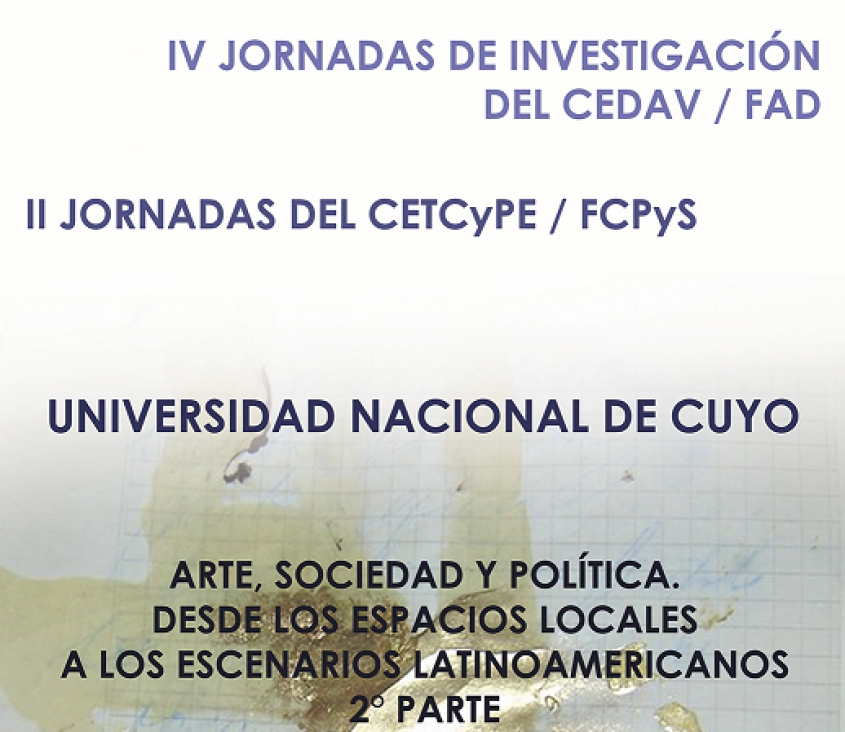 imagen Jornadas de Investigación del CEDAV y CETCyPE