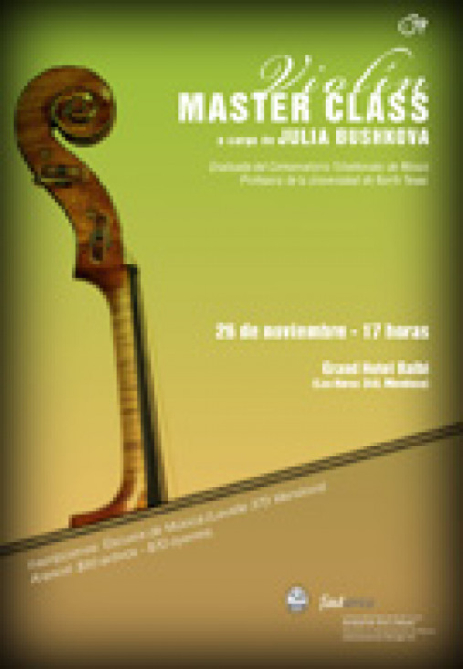 imagen Violín Master Class - Julia Bushkova