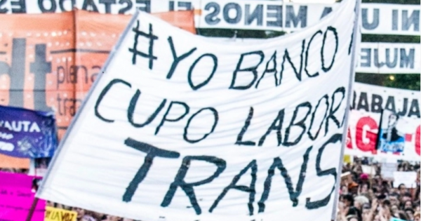 La FAD Celebra La Ley De Cupo Laboral Mínimo Para Personas Travestis ...