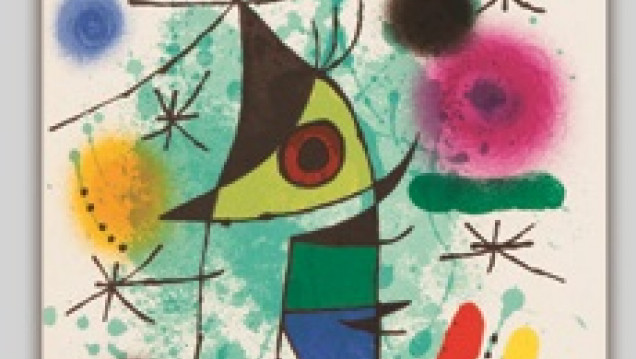 imagen Exposición "El Jardín de las Maravillas" obras gráficas de Joan Miró.
