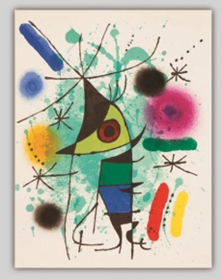imagen Exposición "El Jardín de las Maravillas" obras gráficas de Joan Miró.