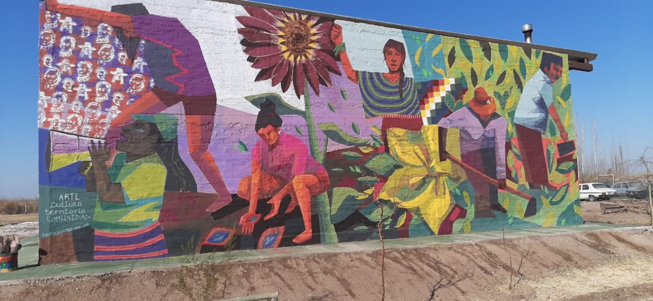 imagen Por qué es tan valioso el mural en la Escuela Campesina Agroecológica de Jocolí