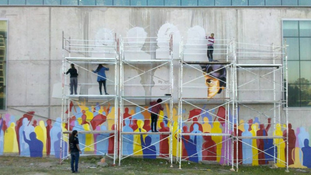 imagen Presentarán documental sobre el mural en homenaje a desaparecidos