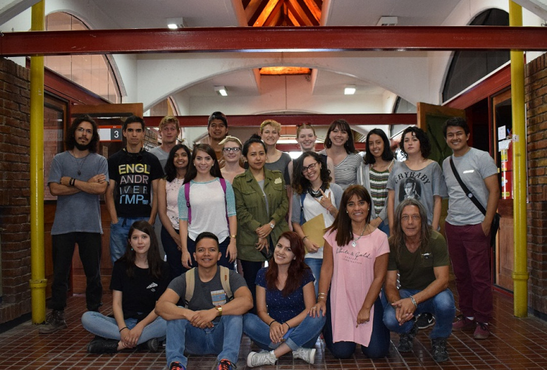 imagen Estudiantes de intercambio visitaron la Facultad