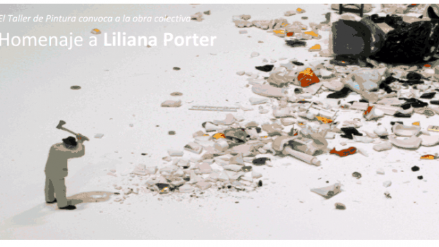 imagen Convocan a participar en la realización de una obra en Homenaje a la visita de Liliana Porter
