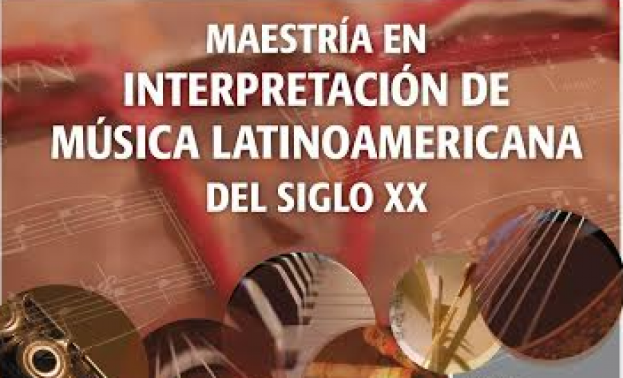 imagen Maestría en  "Interpretación de música Latinoamericana del siglo XX"