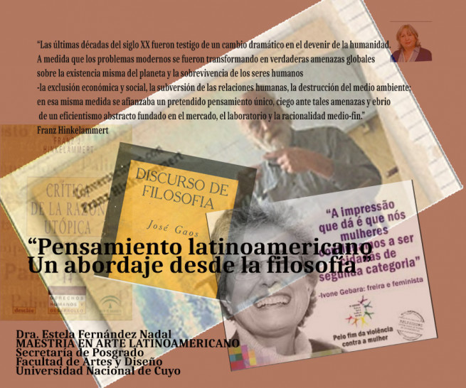 imagen Ya está abierta la inscripción al curso "Pensamiento latinoamericano. Un abordaje desde la filosofía"