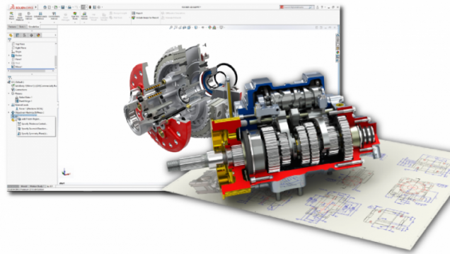 imagen Enseñarán diseño mecánico en 3D con Solidworks