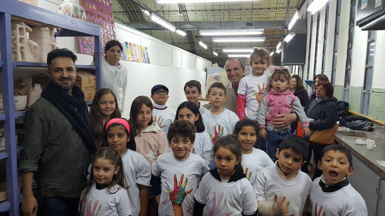 imagen Niños y niñas conocieron los talleres de la FAD