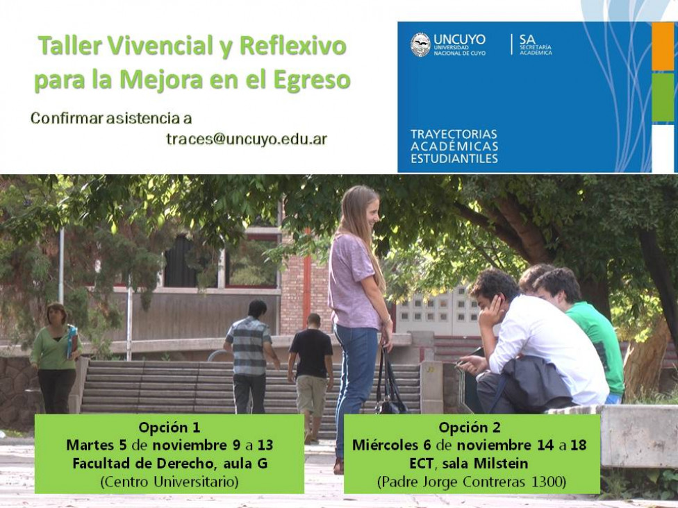 imagen Taller para pensar cómo mejorar el egreso universitario