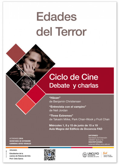 imagen Ciclo de Cine debate y charla "Edades del Terror"
