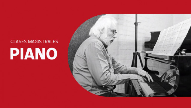 imagen Clases Magistrales y Concierto de Piano y Canto a cargo del Maestro Ricardo Zanón