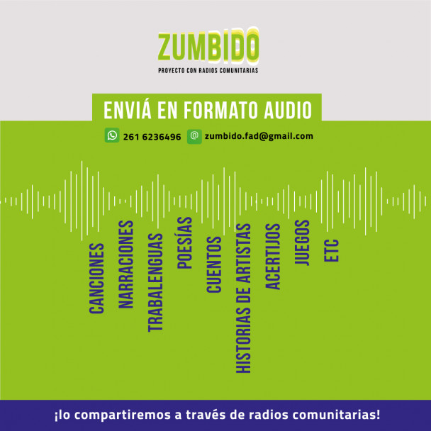 imagen Zumbido: la nueva propuesta de la FAD para radio comunitarias